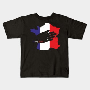 In My Heart. France Kids T-Shirt